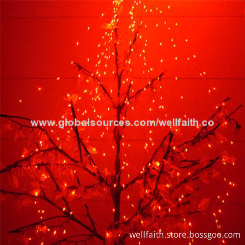 LED Christmas Tree Light with Red Color, CE, RoHS Marks